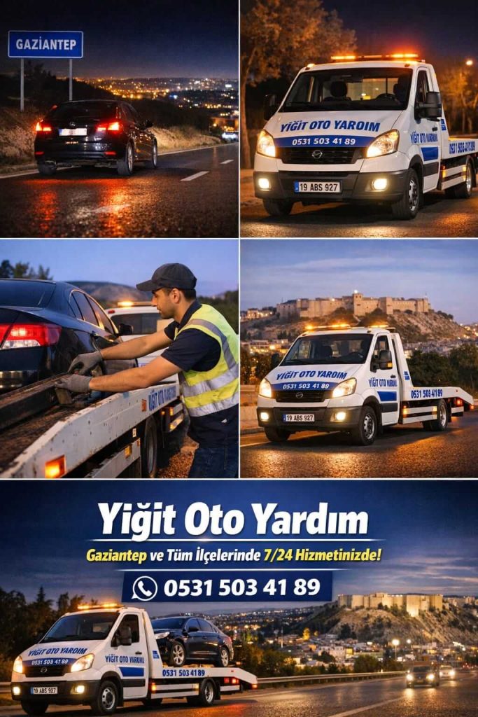 en yakin oto çekici gaziantep