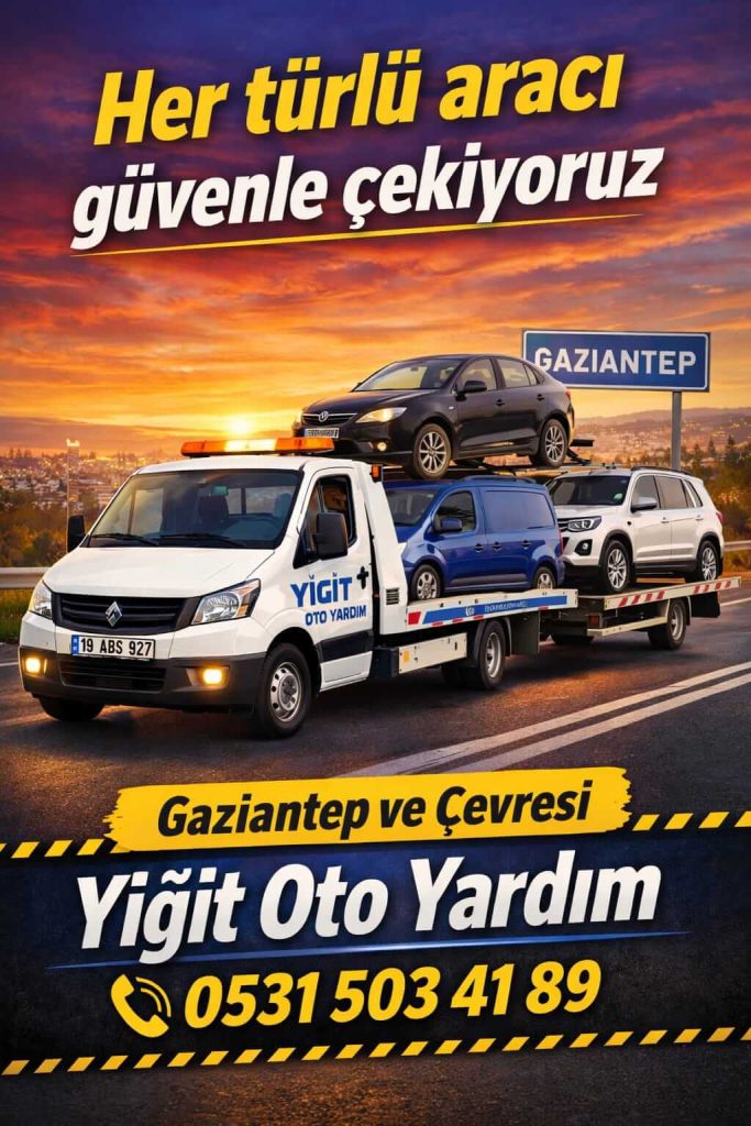 gaziantep oto kurtarici acil oto çekici